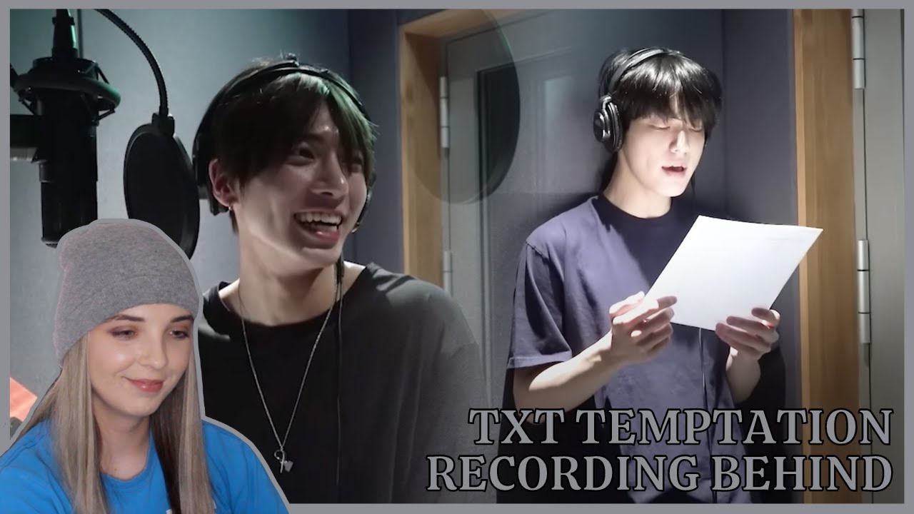 TXT (투모로우바이투게더) [++line] EP32. 'The Name Chapter: TEMPTATION' Recording Behind the Scene Reaction