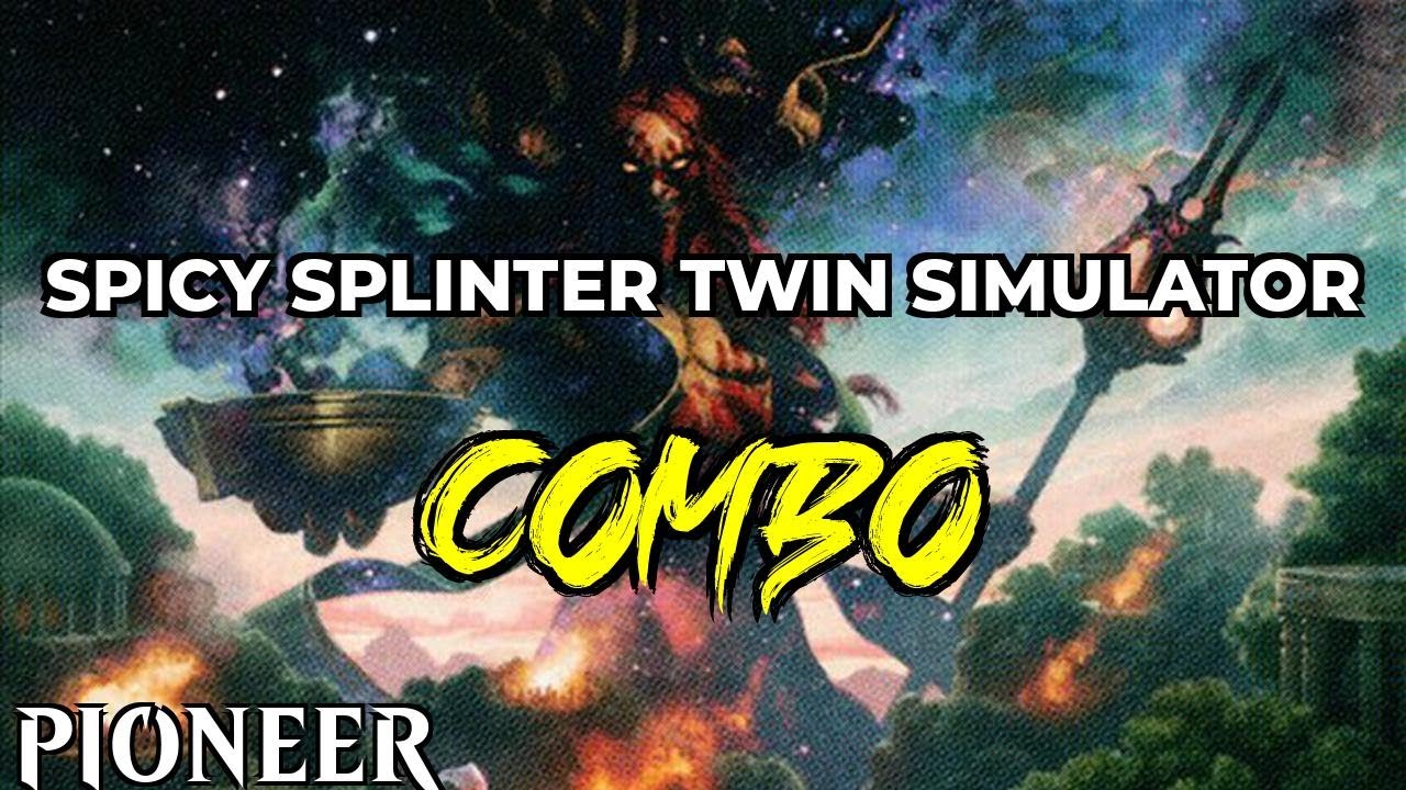 Spicy Splinter Twin Simulator Combo | Izzet Creativity Combo | Pioneer | MTGO