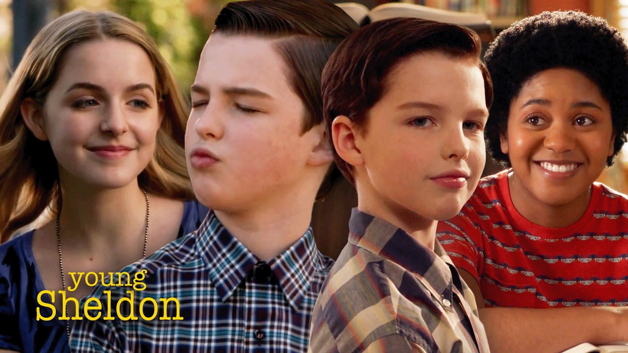 A Brief History of Sheldon’s Childhood Crushes | Young Sheldon Compilation