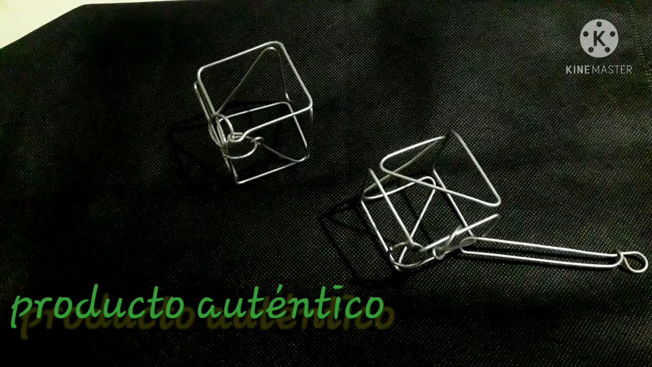 juegos de alambres "El cubo 🔲"