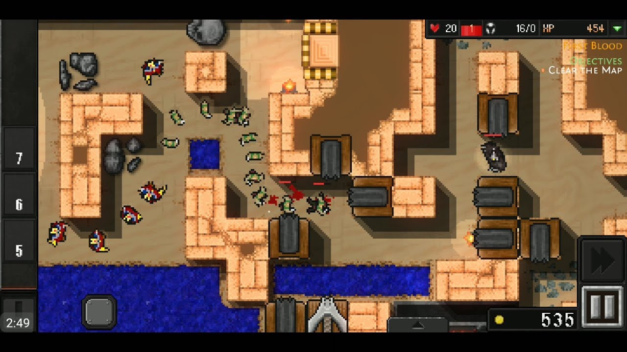 Dungeon Warfare 2 (by Valsar) - strategy game for android and iOS - gameplay.