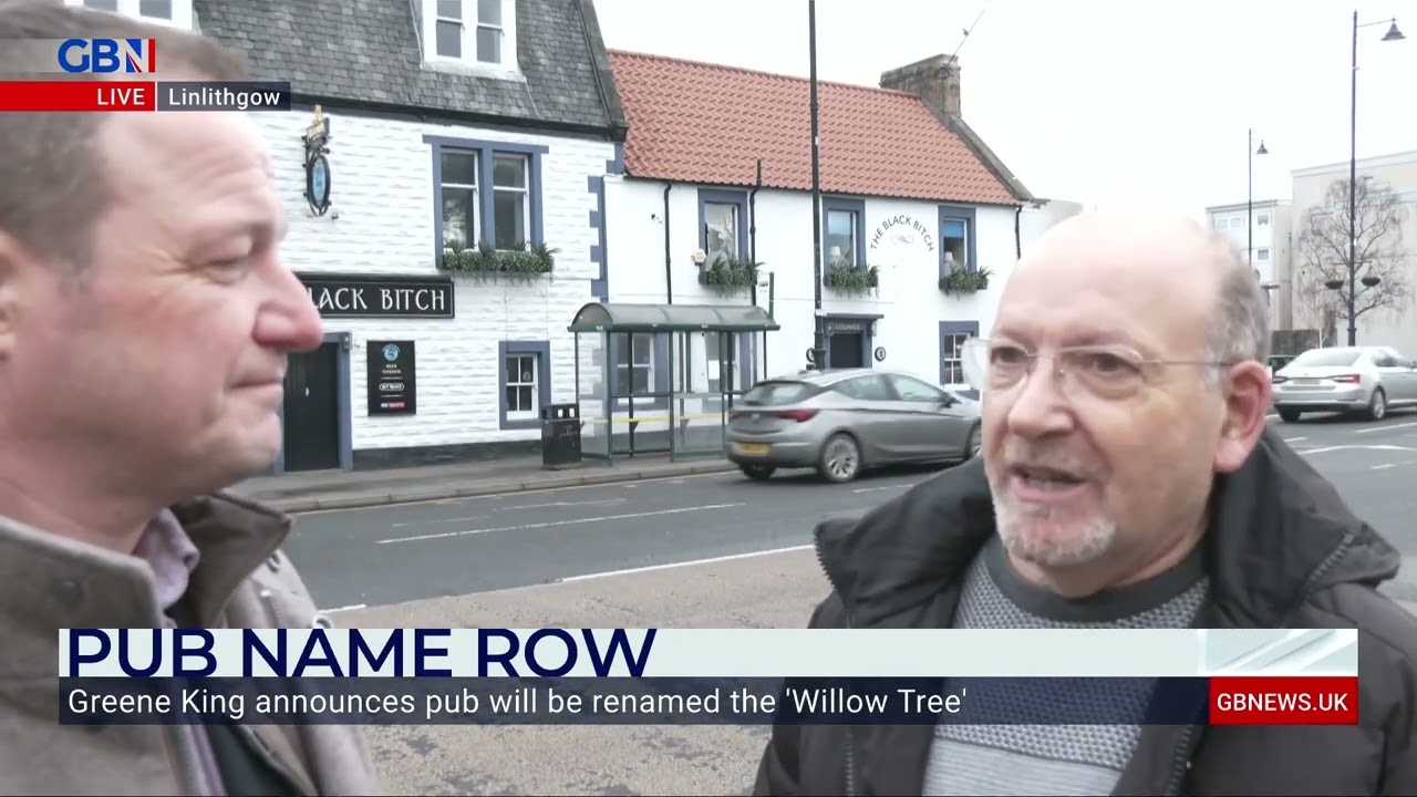 Black Bitch pub in Linlithgow to be renamed The Willow Tree in racist pub name row