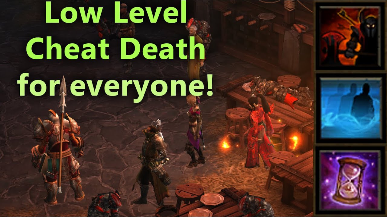 Every Class has an early Cheat Death now! - Diablo 3 Season 23