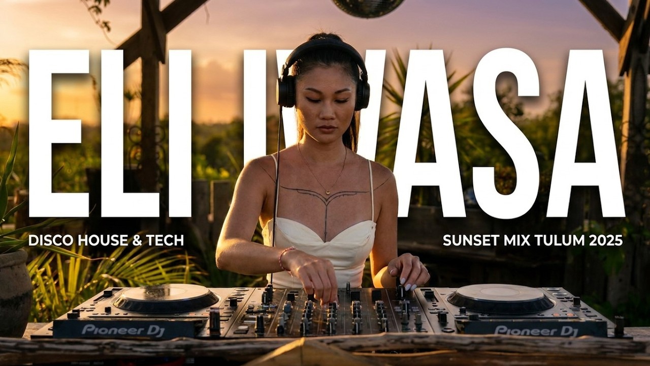 Eli Iwasa | Disco House & Tech Sunset Mix 2025 | By @EPHIMERATulum
