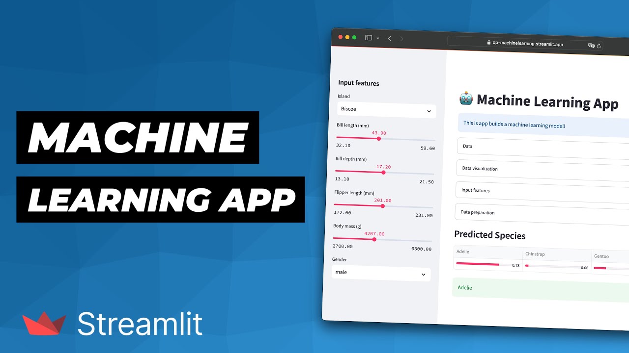 Building a Machine Learning App in Python with Streamlit
