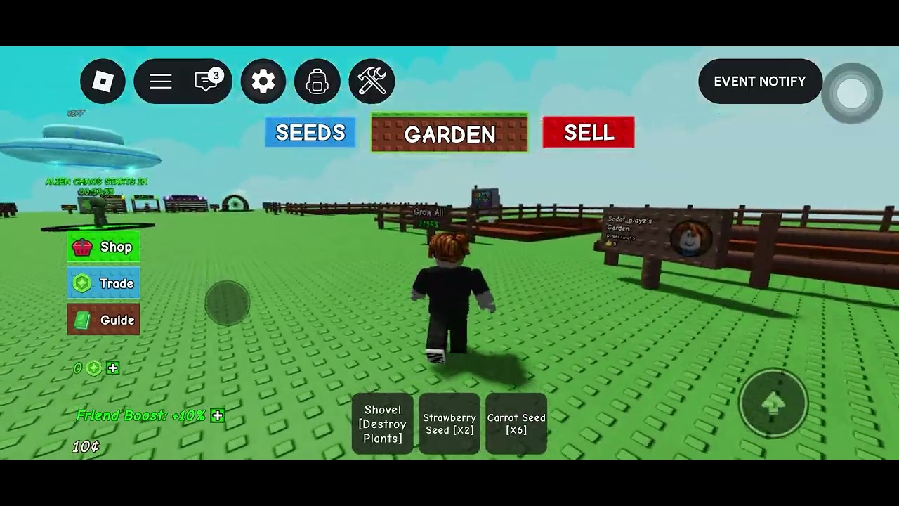 How i got a dog in grow a garden roblox