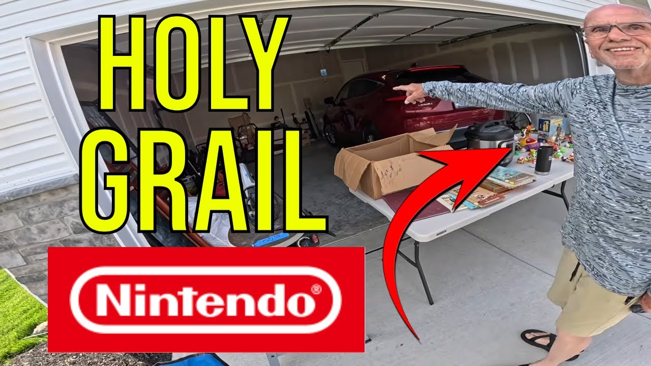 На гаражной распродаже найдена настоящая святыня &mdash; игрушка Nintendo!