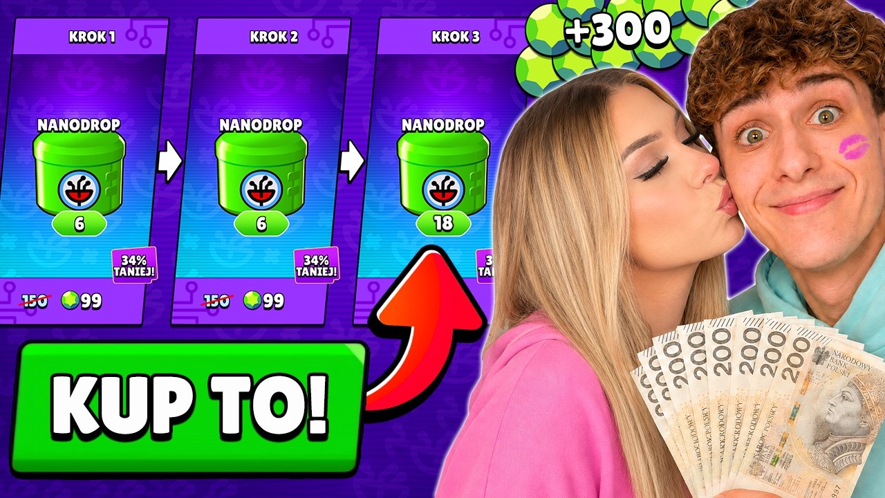 KUPIŁEM JEJ WSZYSTKO CO CHCIAŁA w BRAWL STARS! 😍 *NIESPODZIANKA DLA IDOLKI*