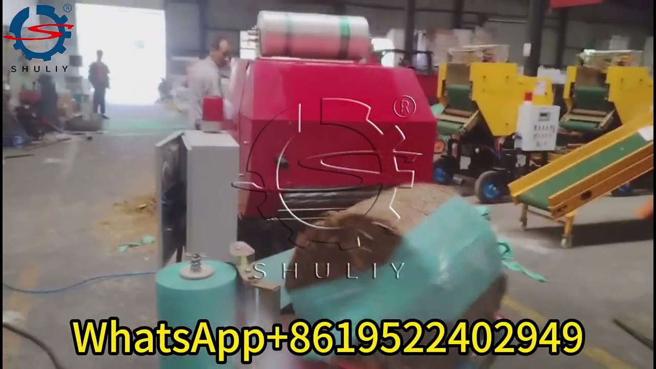 TZ-55-52 Small Round Silage Baler Wrapper | Compact Round Silage Baling & Wrapping Machine