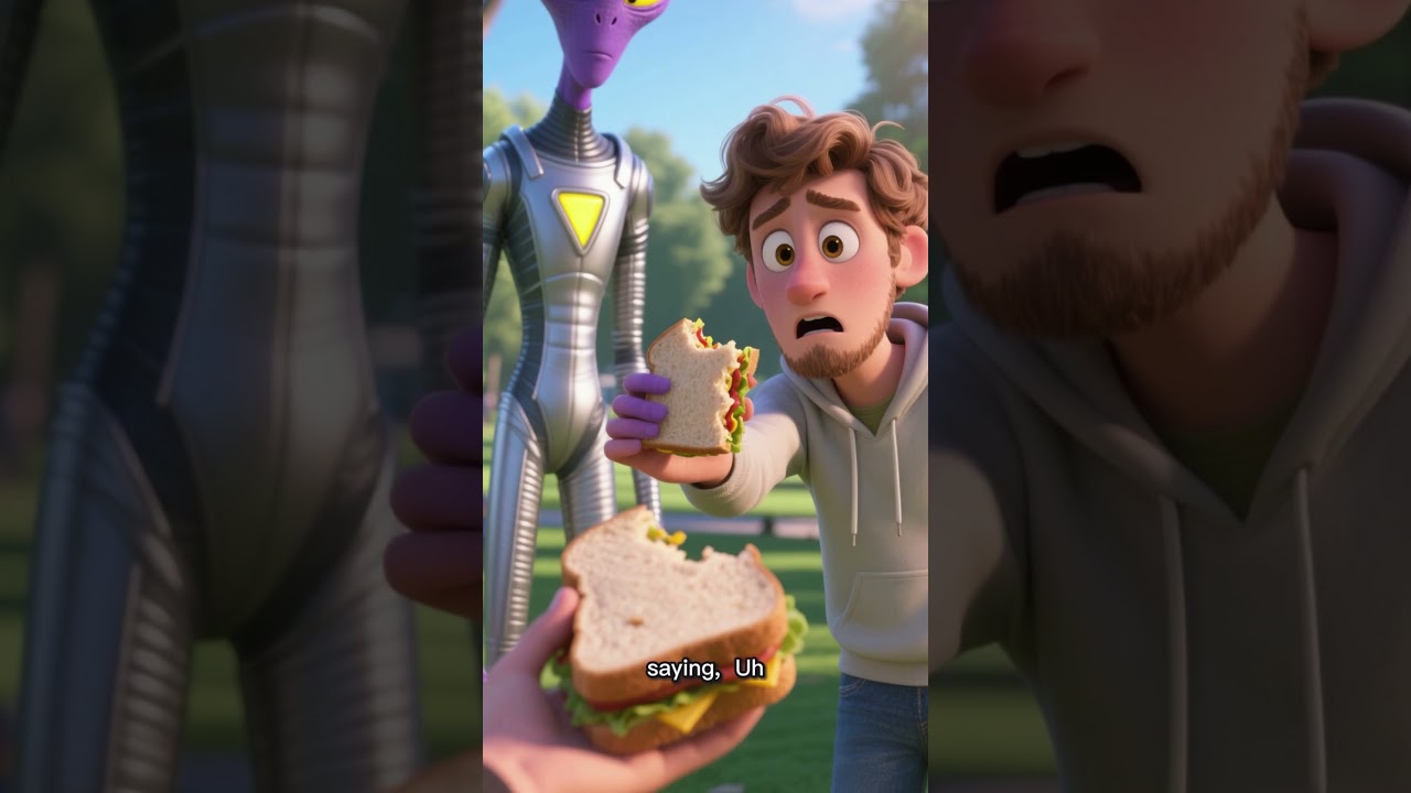 Awkward First Alien Meeting 