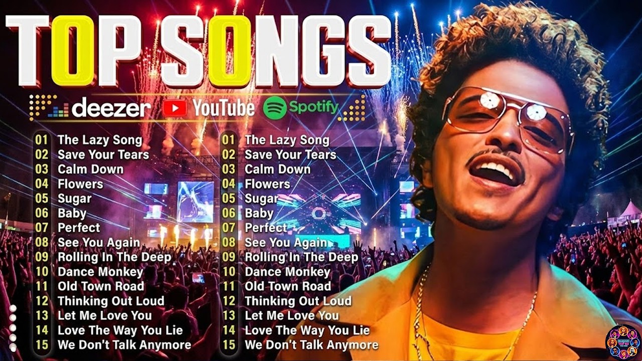 Bruno Mars, Adele, Ed Sheeran, Maroon 5, Dua Lipa, Rihanna, The Weeknd 💥 Billboard Top 50 This Week