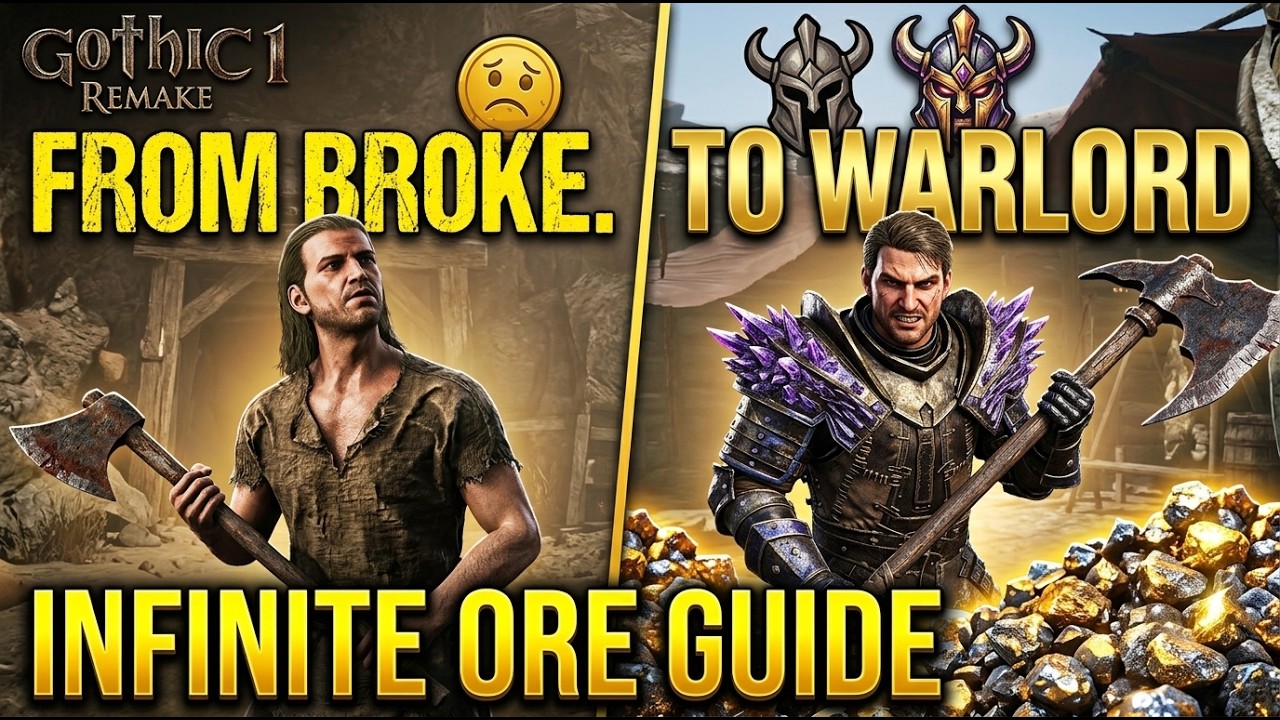 Gothic 1 Remake &mdash; Easiest Way to Make Money (Shadow Method)
