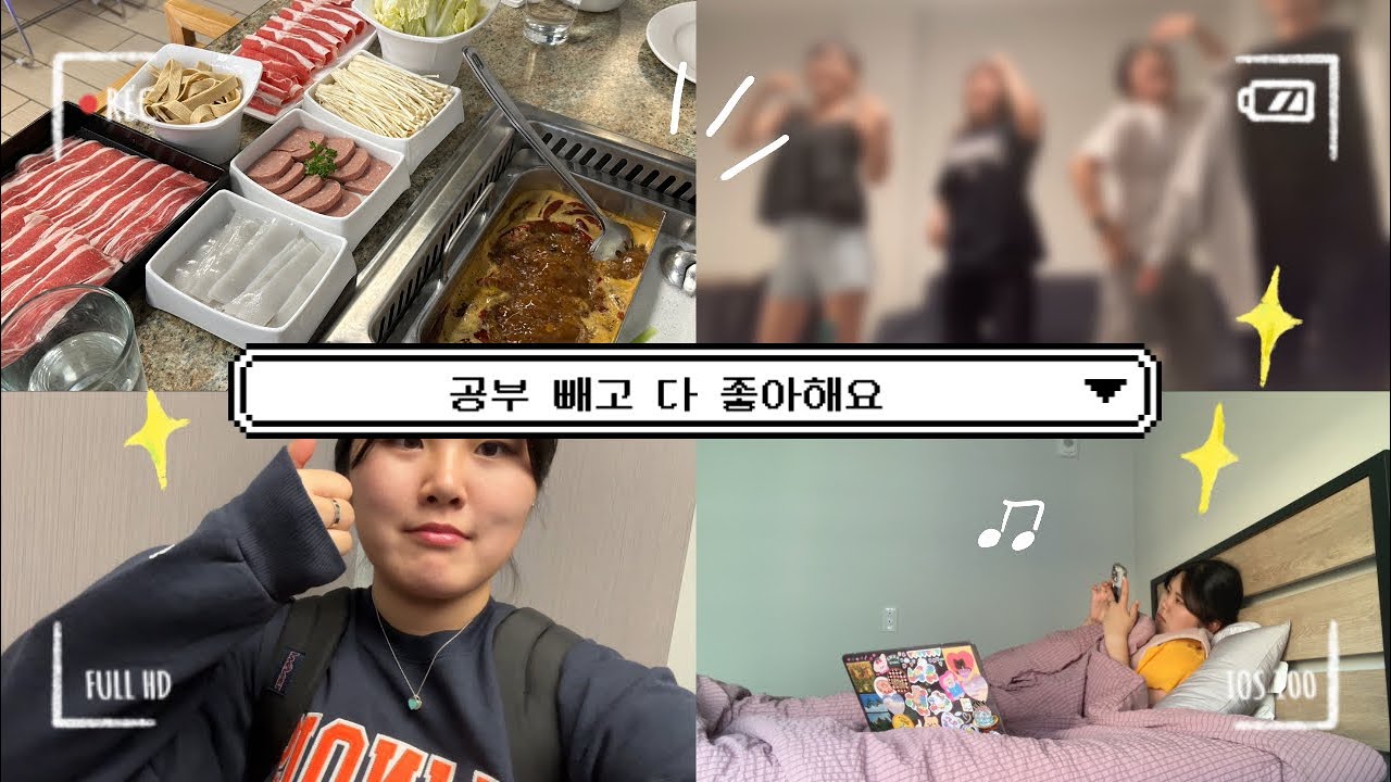 [Vlog] 일리노이 대학원생은 여름에 뭐해?📚 | 1 팀플 3 외식🍽️, 과제하랴👩🏻‍💻 노느랴🍿 바쁜 회계 석사, UIUC MSA