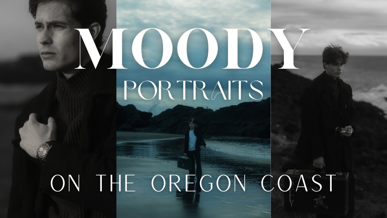 Moody Oregon Coast Portraits | Photoshoot Vlog