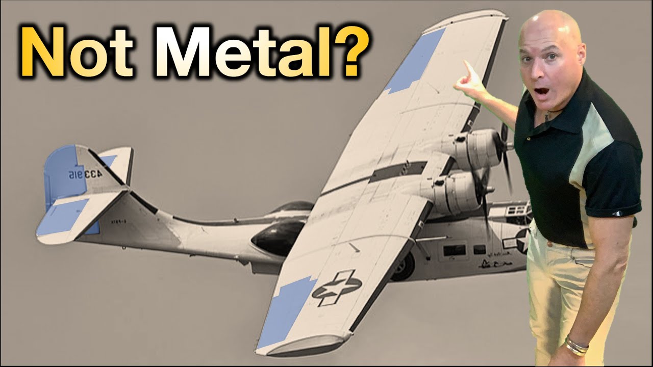 Replacing Aircraft Fabric Control Surfaces Covering, WW2 PBY Catalina, 12 Planes of Christmas