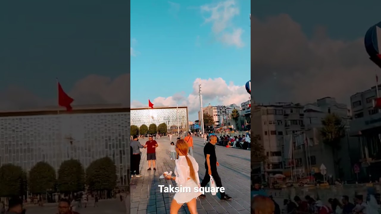 Taksim Square | Modern Turkish Political Historical Spot | Must visit place in Istanbul, Turkey