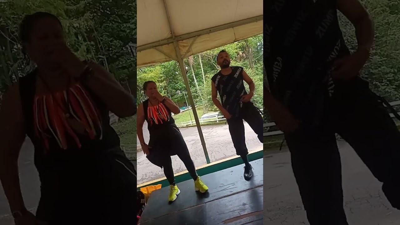 Zumba com Anah Pantera no sábados no horto florestal convidado na zona norte 