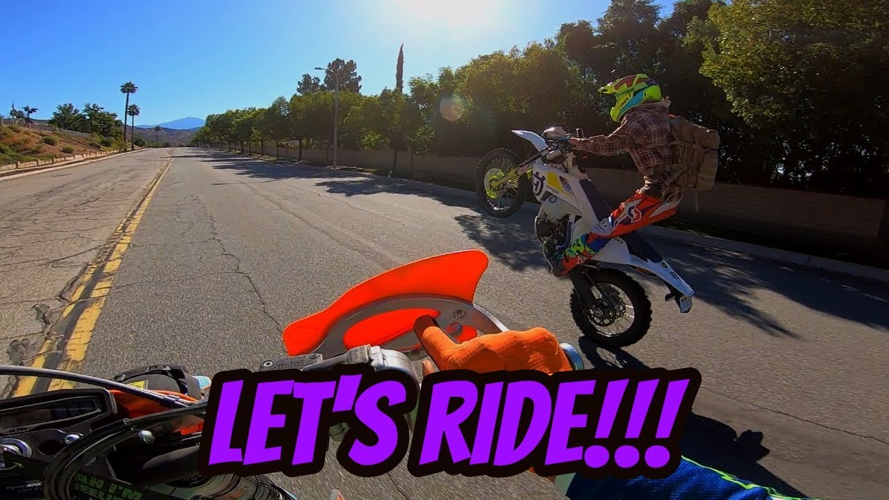 Broken Enduro Group Ride To Big Bear California