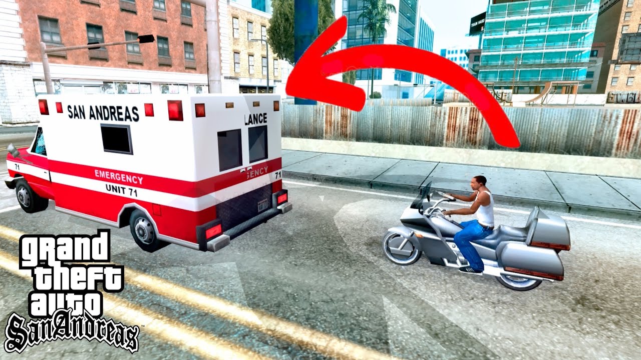 Never Follow The Ambulance in GTA San Andreas! (Hidden Secret Place)