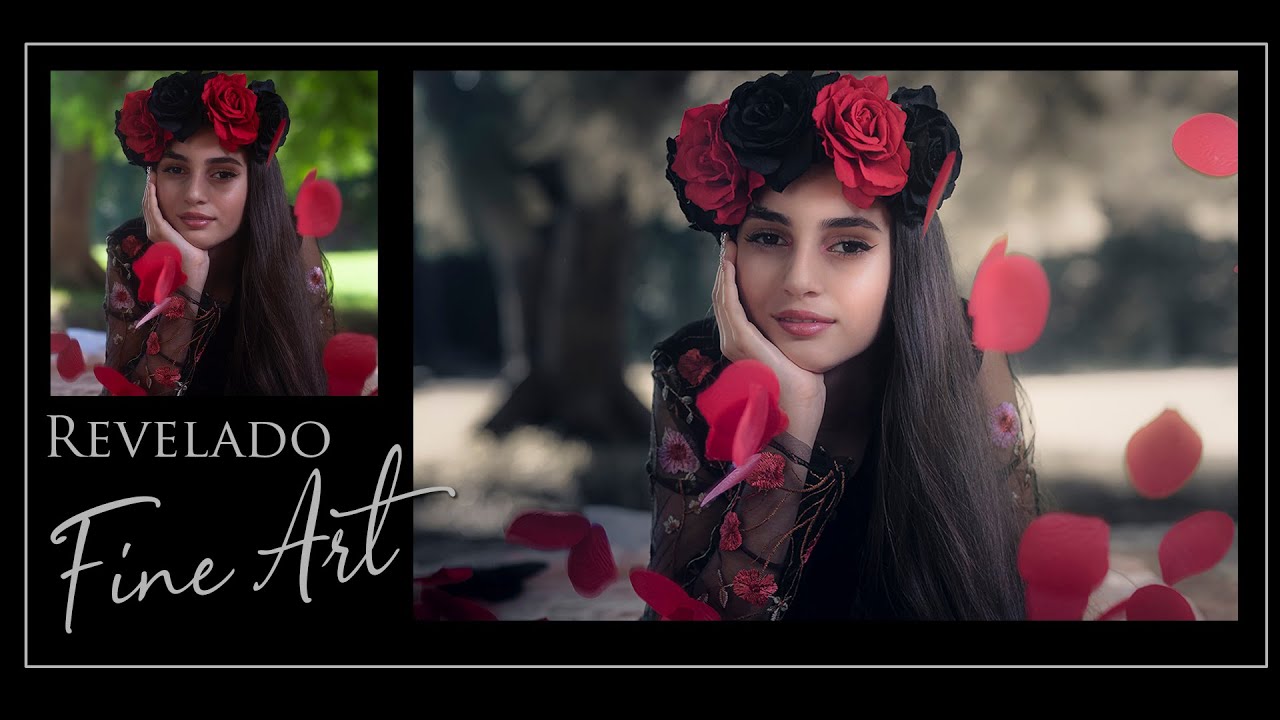 Revelado Fine Art | Cómo revelar una fotografía estilo fine art en Lightroom | Tutorial lightroom