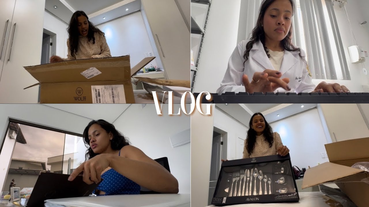 VLOG. 02- Ultimas compras enxoval, trabalho e estudos 