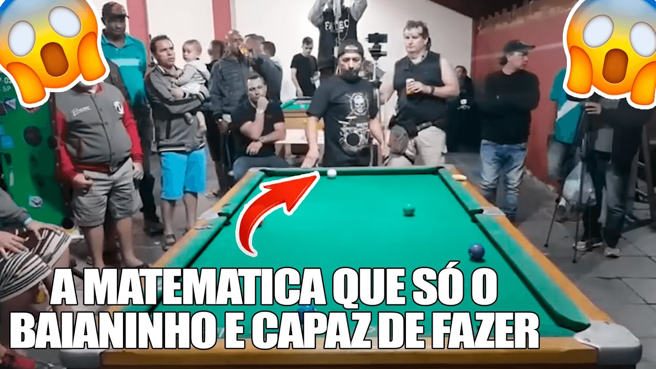 O BAIANINHO E UM ABSURDO NESSAS TACADS DE TABELA, NEM O GLADIADOR ACREDITOU!!