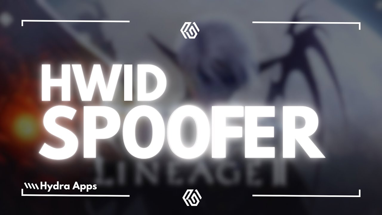 COMO TIRAR SEU BAN HWID DO LINEAGE II - SPOOFER PARA LINEAGE II E MUITOS OUTROS JOGOS!  RUST