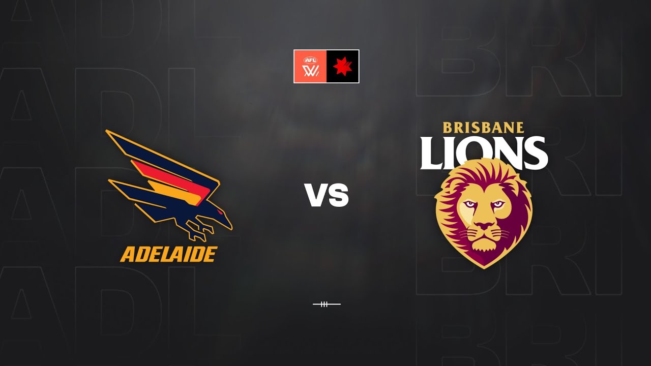 Round 4 (SDNR) Adelaide Crows vs Brisbane Lions AFLW 2025