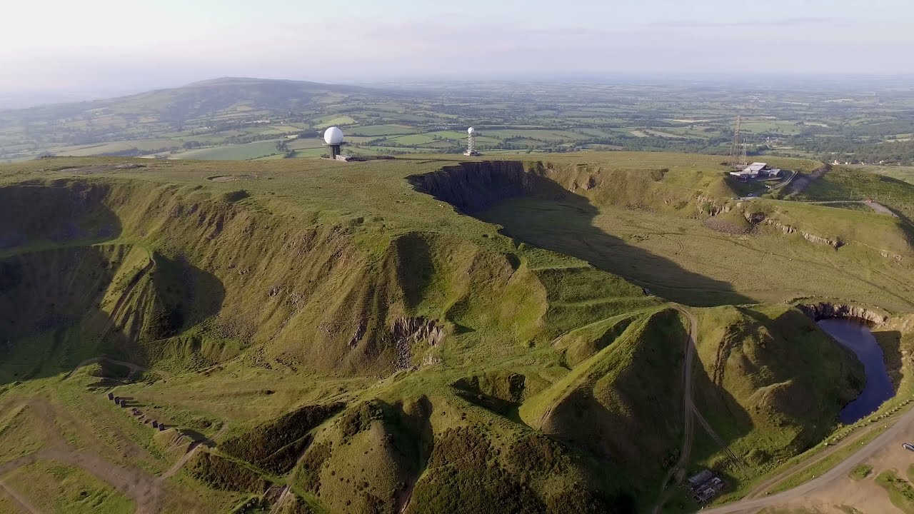Titterstone Clee Hill Shropshire 4K Drone