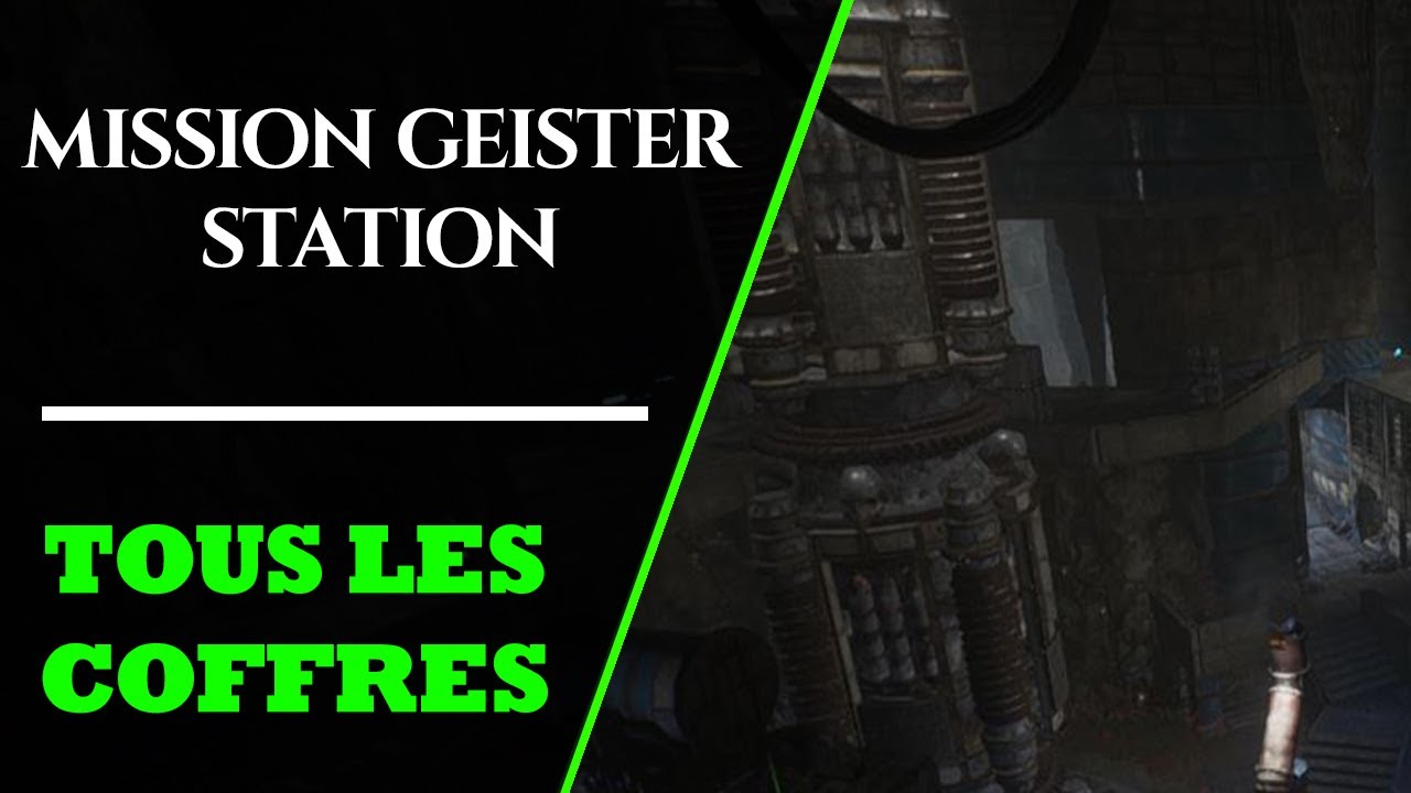 [Necromunda: Hired gun] - Mission Geister station - Tous les coffres #gaming #necromundahiredgun
