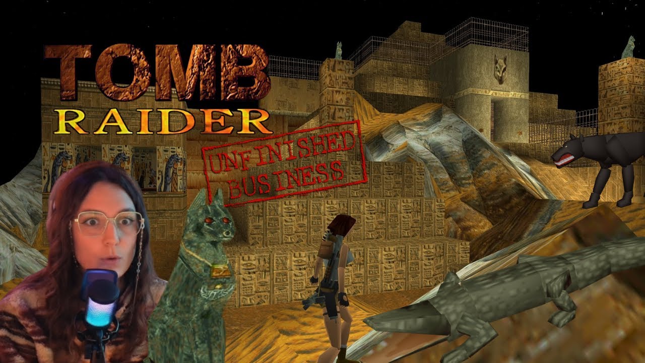 [TOMB RAIDER UNFINISHED BUSINESS] Retour en Egypte dans cette extension (Partie 1 - 1998, PS1)
