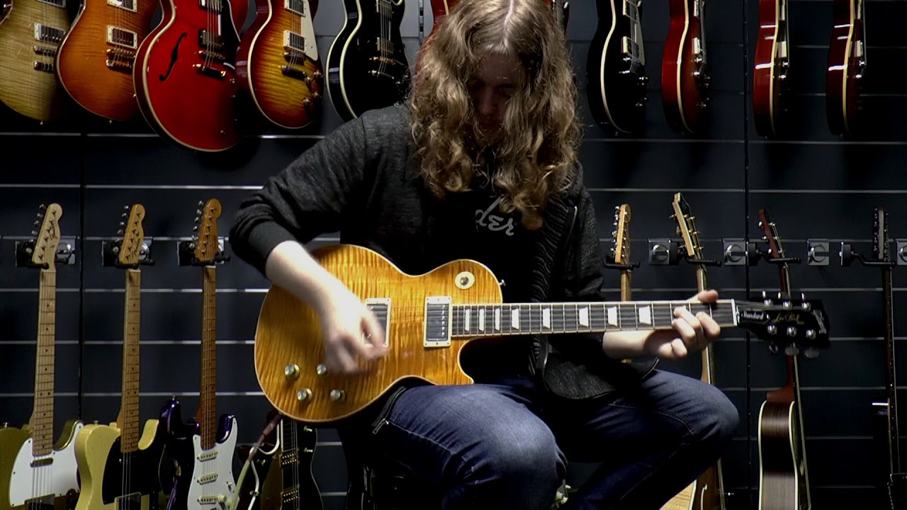 2016 Gibson Les Paul Standard Trans Amber