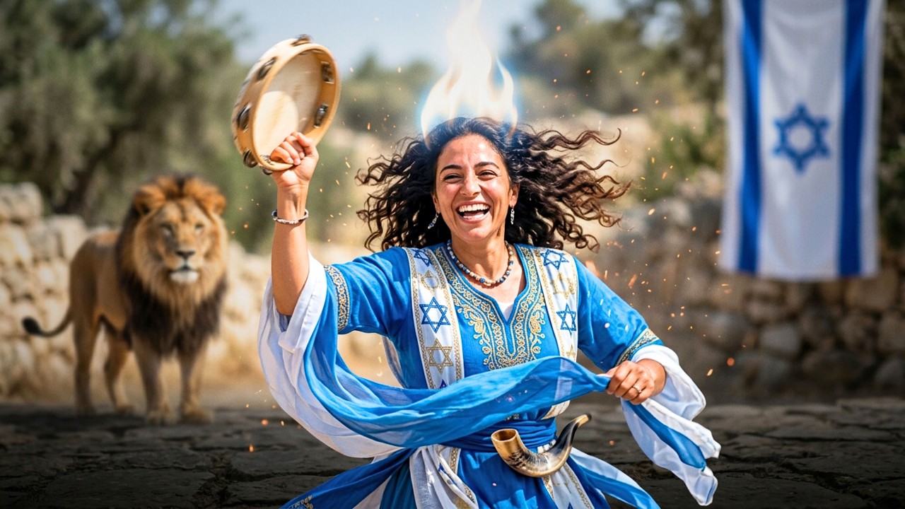 Adoración Hebrea que Enciende el Fuego Profético | ISRAEL DANZA BAJO LA UNCIÓN DEL RUAJ KADOSH