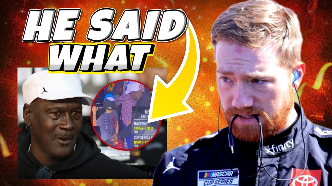Tyler Reddick Just SET THE RECORD STRAIGHT ABOUT MICHEAL JORDAN & HIS SON VIRAL FOOTAGE!