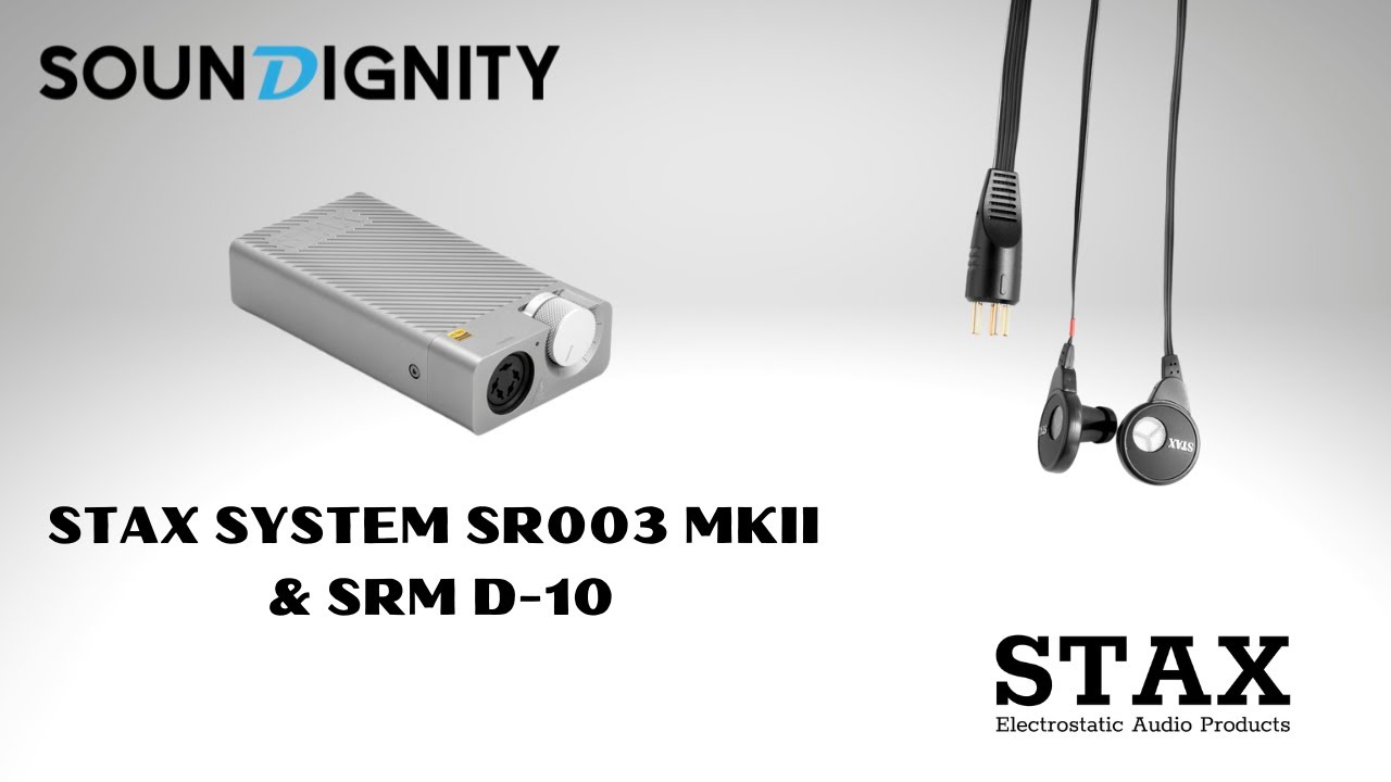 REVIEW STAX SYSTEM SR003 MKII & SRM D-10 - Electrostatic Gak Ngapusi😀😀