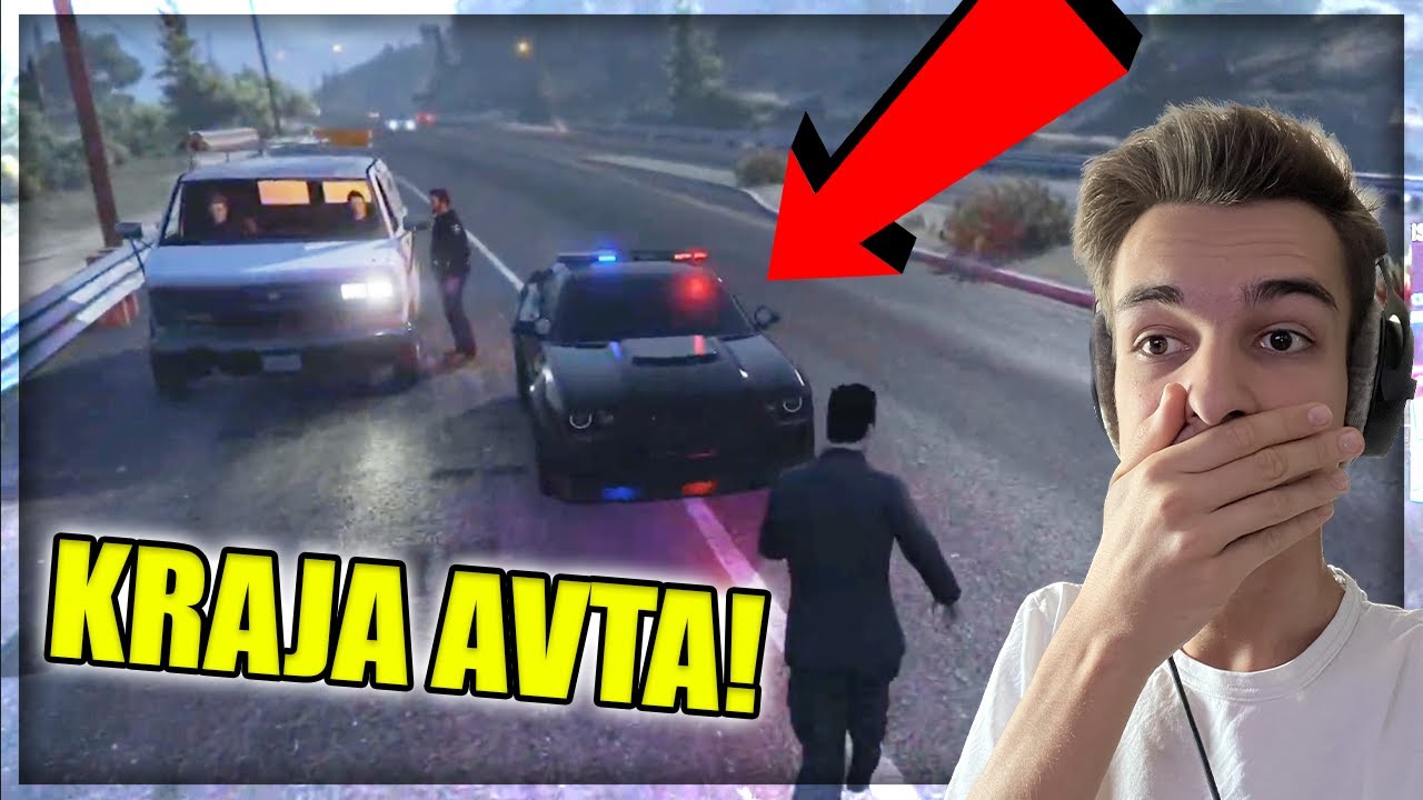 UKRADEL POLICIJSKI AVTO IN RAZOČARAL ŠEFA MAFIJE?