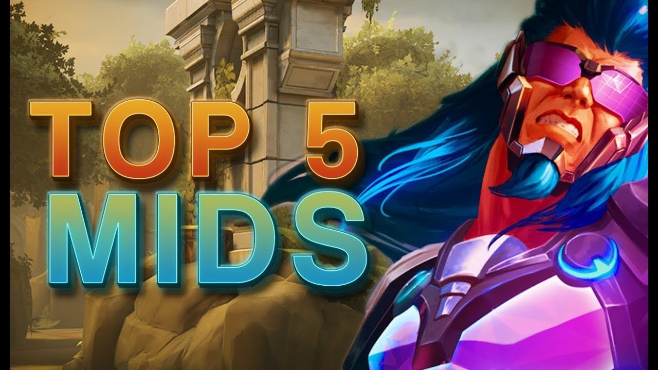 CURRENT Top 5 MID LANE GODS! - Smite