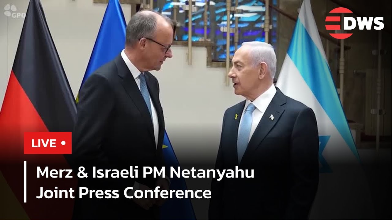 LIVE: Merz holds joint press conference with Netanyahu | AC1G