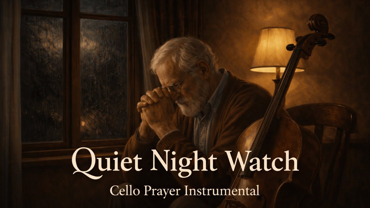 Quiet Night Watch | 3 Hours Cello Instrumental for Prayer & Psalm Meditation