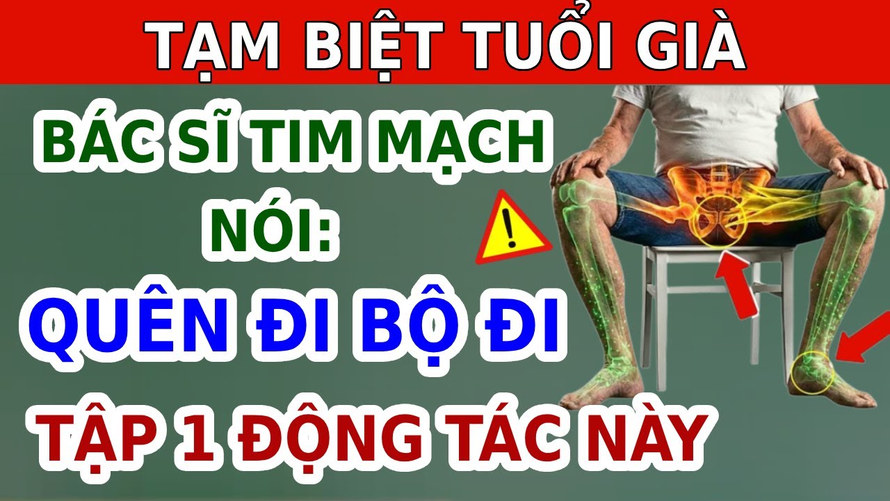 Trên 60 Tuổi? 5 Bài Tập NGỒI TRÊN GHẾ này TỐT HƠN ĐI BỘ | EVA COCO