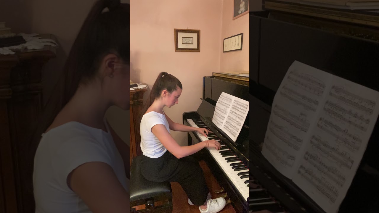 Prima Prova per esame di ammissione al Triennio in Pianoforte di Federica Monaca