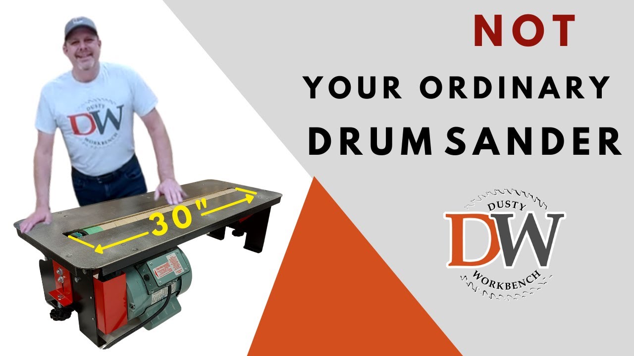 Flatmaster Drum Sander. Can Your Drum Sander Do This?