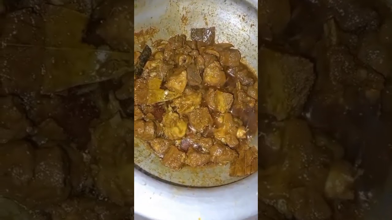 মাটির চুলায় খাসির মাংস রান্না রেসিপি#cooking#video#viral