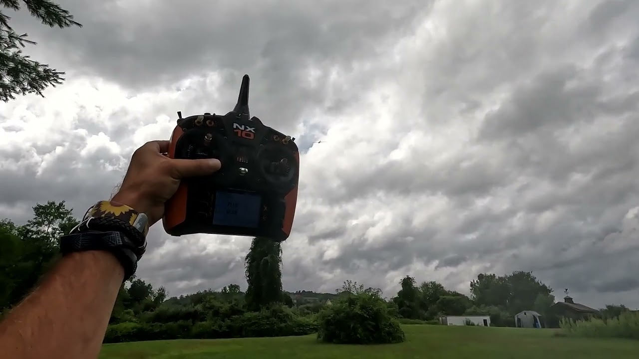 Hand Launch Assist Glider Test