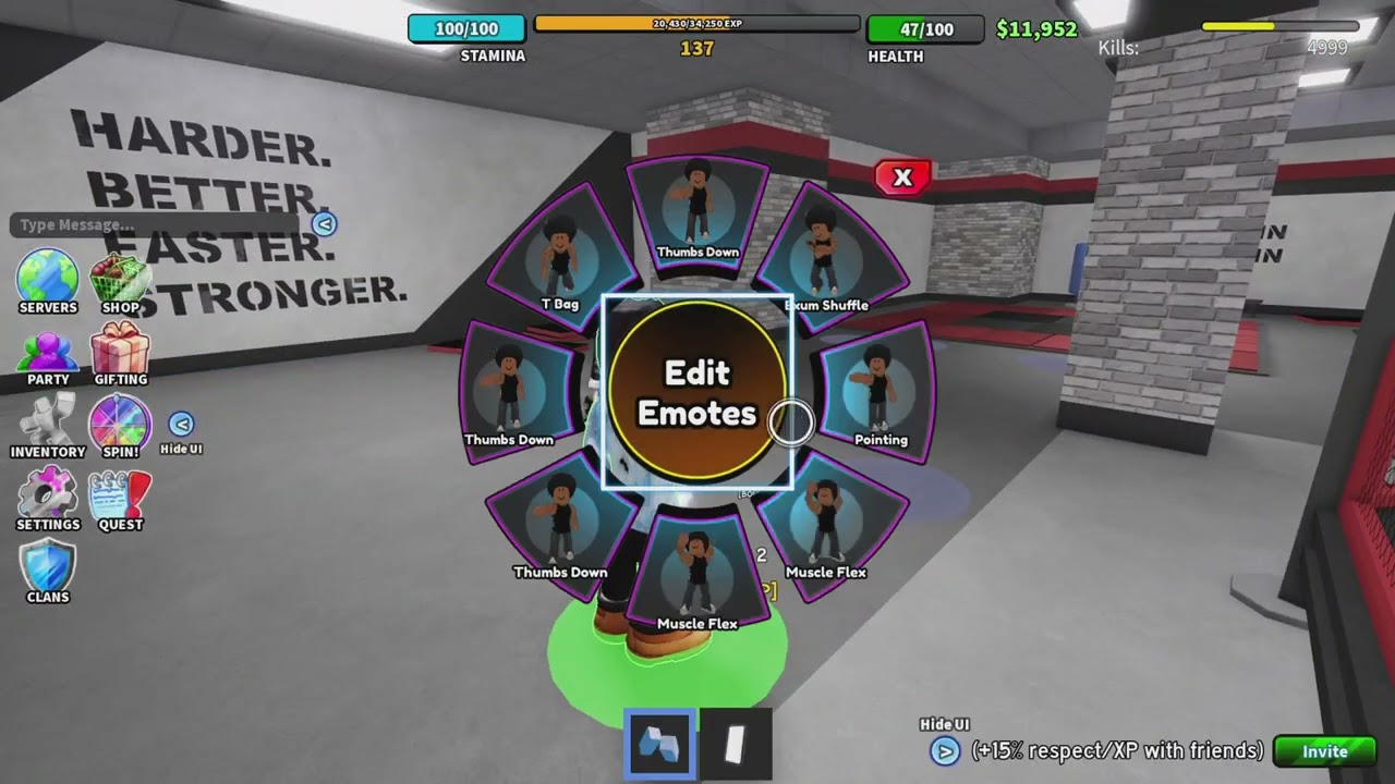 I got muay thai in Roblox fight in a school
