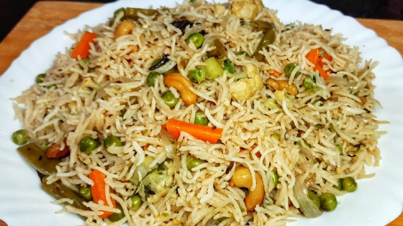 Veg Pulao Recipe | कुकर में झटपट बनाये बेहतरीन वेज पुलाव | Vegetable Pulao