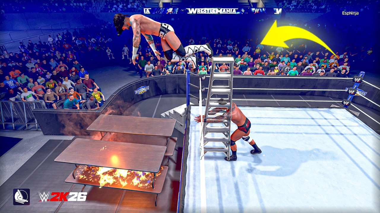 Экстремальные моменты WWE 2K26 (переиздание!)