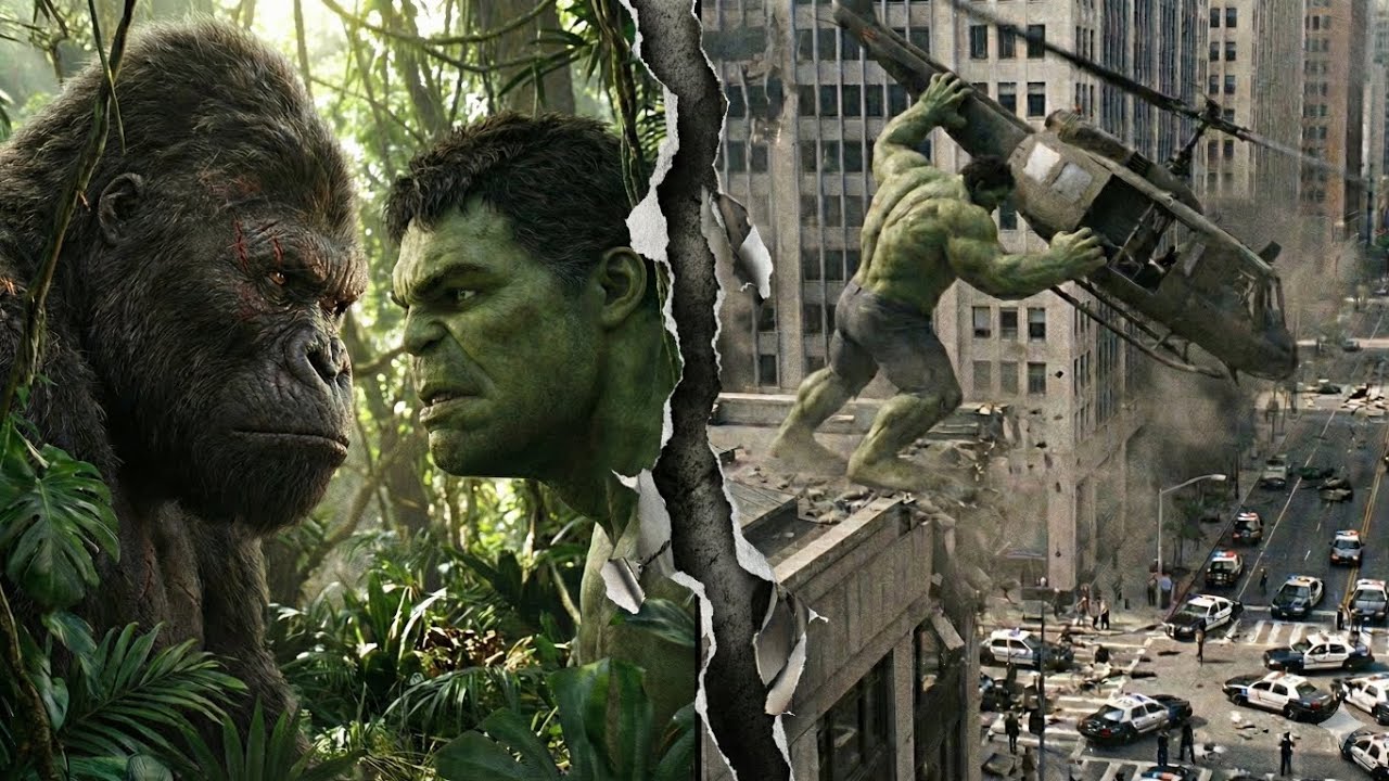 Hulk vs King Kong 😨 | The Jungle Clash Begins | Part 1