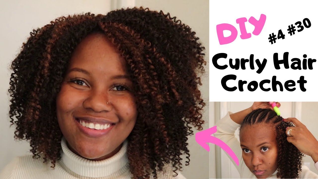 Curly Hair Crochet - #4 #30 Outre X-pression Coily Loop 4C Hair