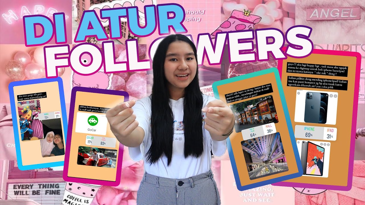 24 JAM DIATUR FOLLOWERS INSTAGRAM!! (my followers control my live).
